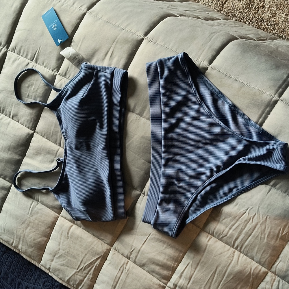 Cupshe blue bikini